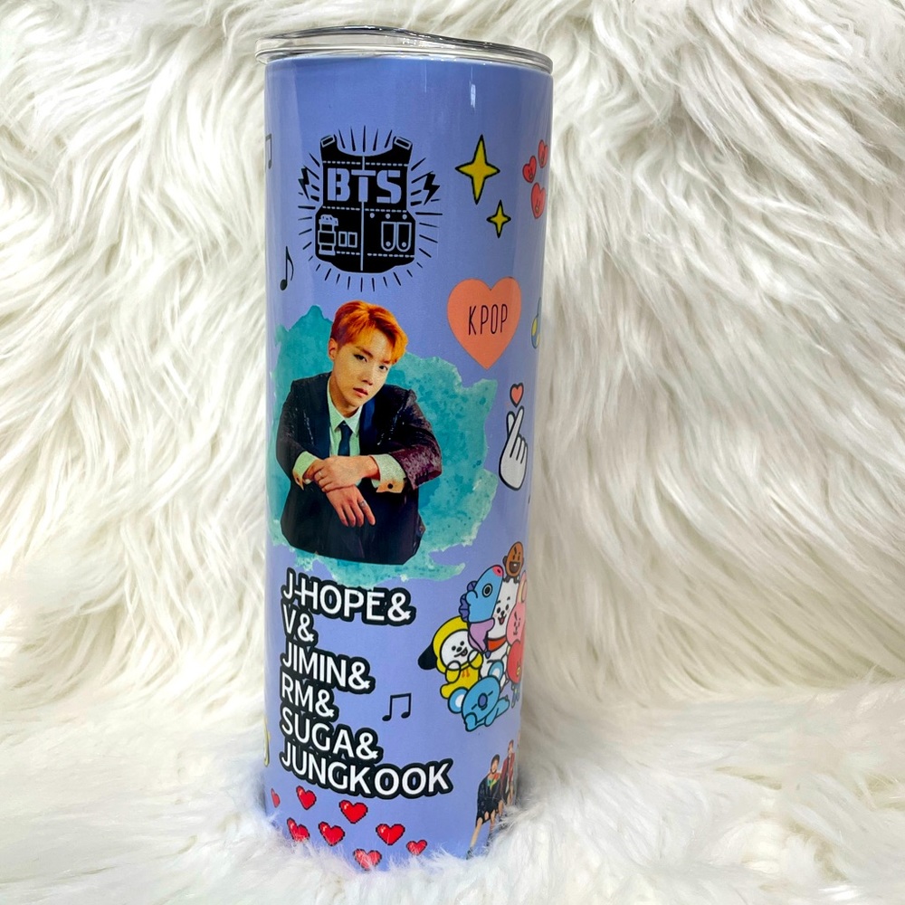 Sublimation Tumbler BTS personalized